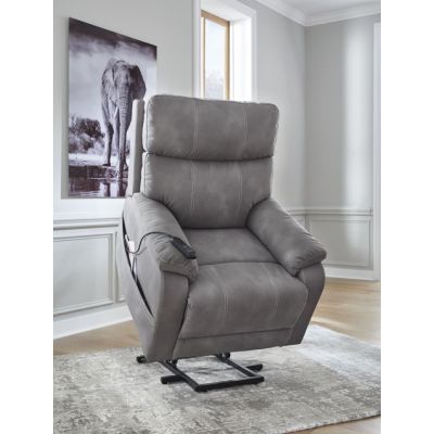 Next-Gen Durapella Slate Power Lift Recliner