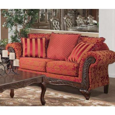 Safari Magenta Loveseat