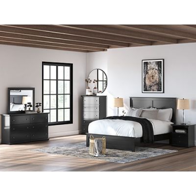 Maribel 8 Piece Panel Hedboard Bedroom