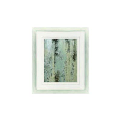 Concrete Planet II Painting in Frame