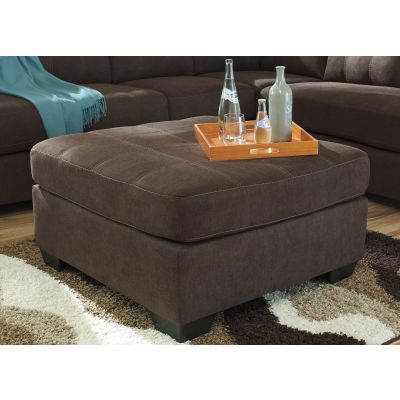 Maier Walnut Accent Ottoman