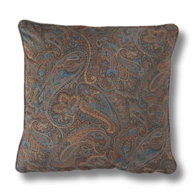 20 Inch Laurel Autumn Square Pillow w/Microfiber Filler