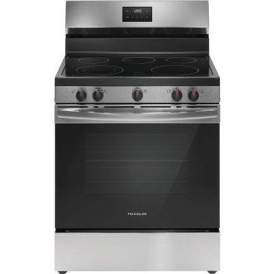 Frigidaire 30" 5 Burner Stainless Steel Electric Range