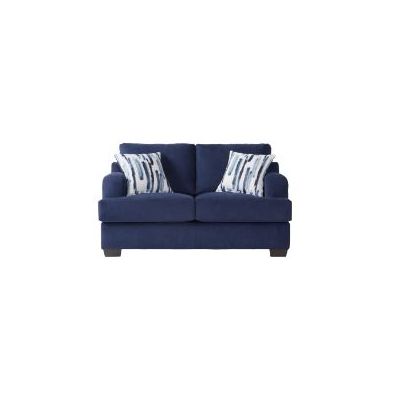 Cameo Navy Loveseat