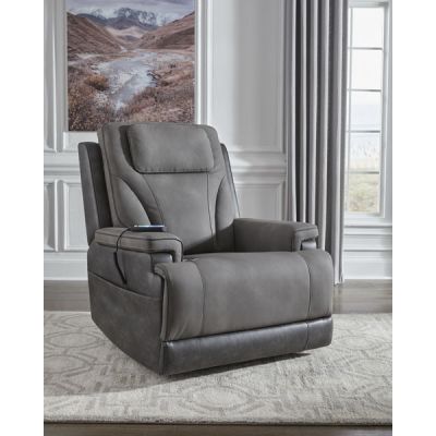 4Z-Serenity Zone Power Recliner Slate