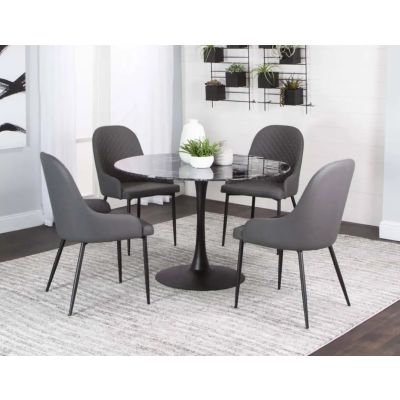 Targa 5 Piece Dining Table with Side Chairs