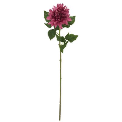 29 Inch Fuchsia Real Touch Dahlia Stem