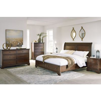 Trellington 7 Piece Queen Storage Bedroom (No Mirror)