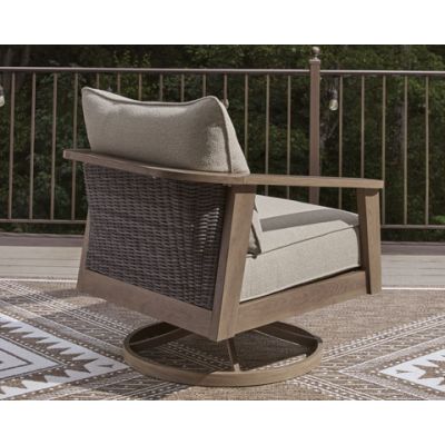 Francis Beach Swivel Lounge w/ Cushion