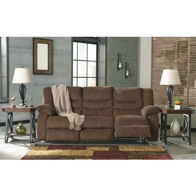 Tulen Chocolate Reclining Sofa