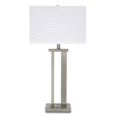 Aniela Silver Metal Table Lamp