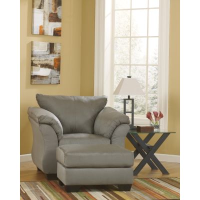Darcy Cobblestone Ottoman