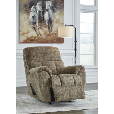 Rampant Taupe Rocker Recliner