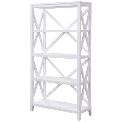 Summer White Bookcase