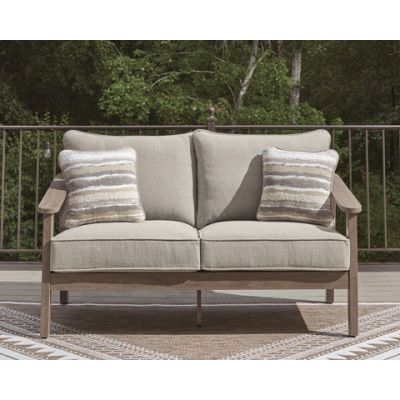 Francis Beach Loveseat w/Cushion