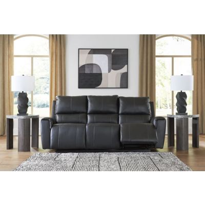 Danemere Black Reclining Sofa