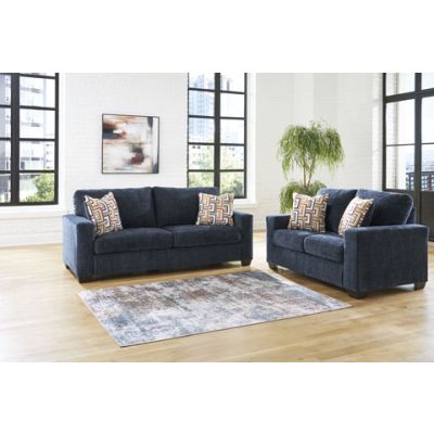 Aviemore 2 Piece Ink Sofa and Loveseat