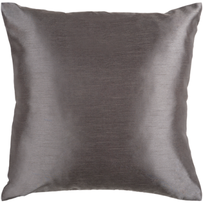 18" x 18" Charcoal Polyester Pillow
