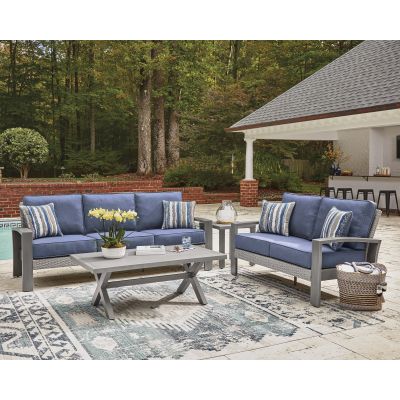 Dillon Beach 2 Piece Outdoor Living Room with Cushion