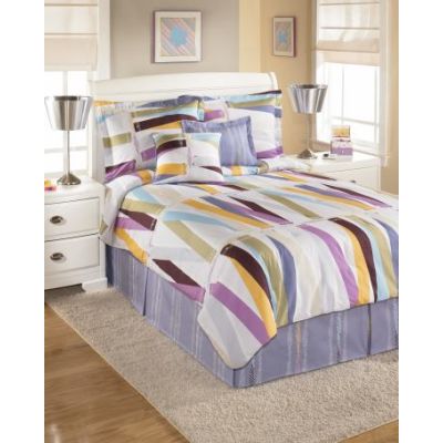 Tiffany 5 Piece Full Top of Bed