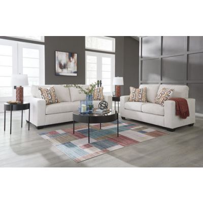 Aviemore 2 Piece Stone Sofa and Loveseat