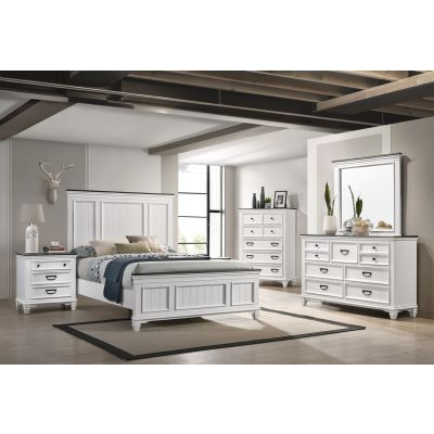 8309 7 Piece Queen Bedroom White