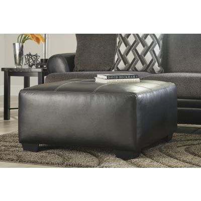 Kumasi Smoke Accent Ottoman