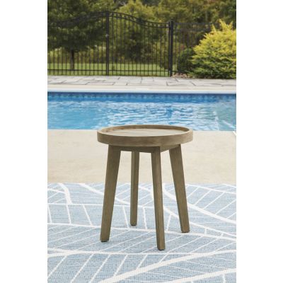 Bradstreet Bay Outdoor Round End Table