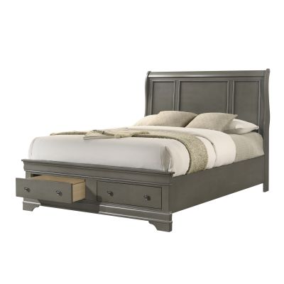 0395A Queen Storage Bed