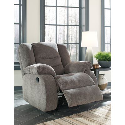 Tulen Grey Rocker Recliner