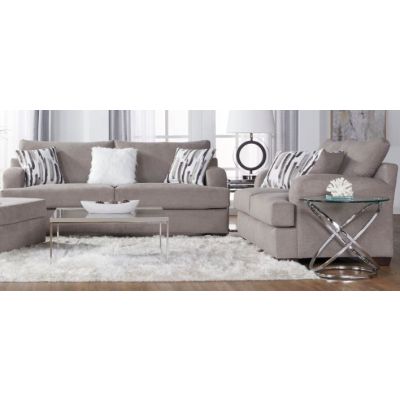Cameo Truffle 2 Piece Sofa and Loveseat