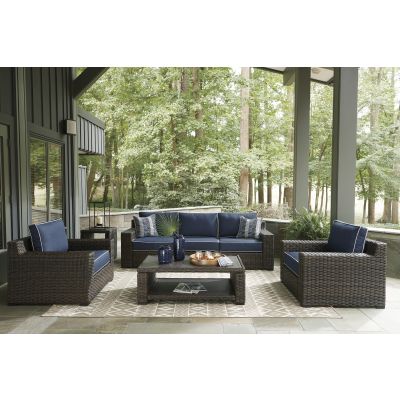 Grasson Lane Sofa and Loveseat with Cushion
