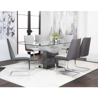 Fresca 7 Piece Dining Table and Chairs