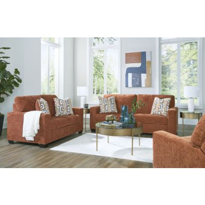 Aviemore 3 Piece Spice Sofa, Loveseat and Rocker Recliner