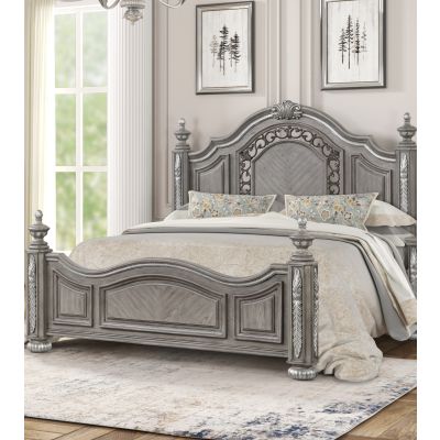 0442A Queen Panel Bed