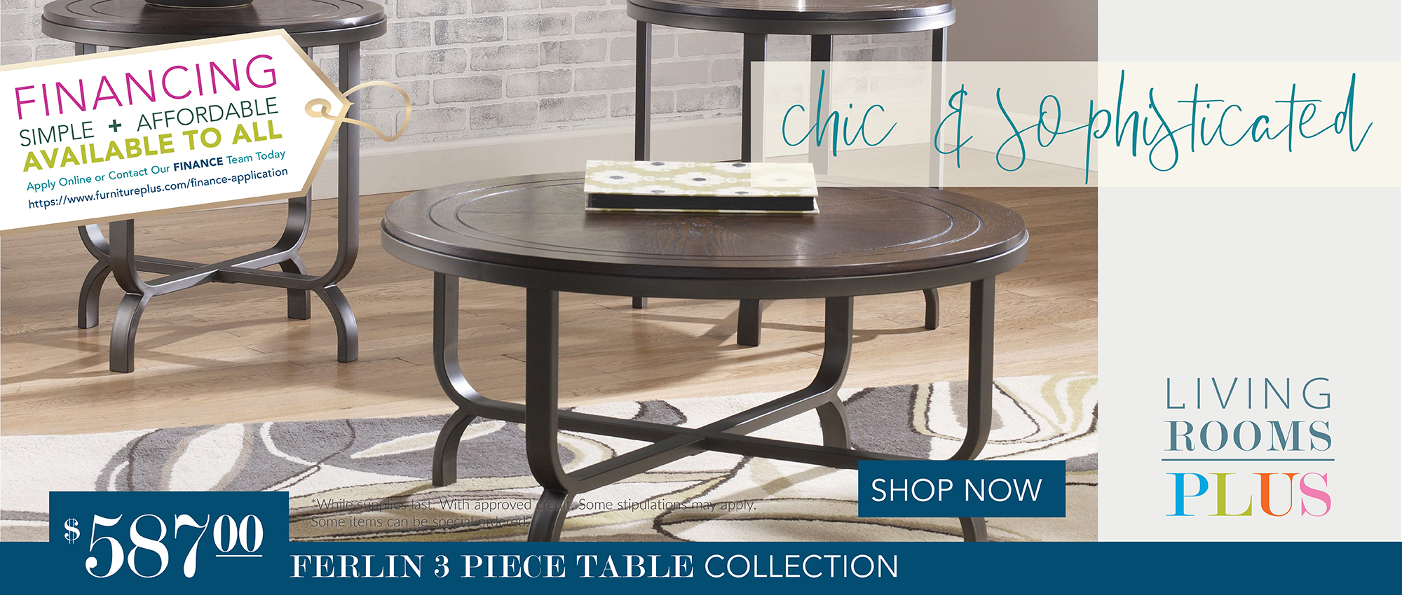 Ferlin Cocktail Table