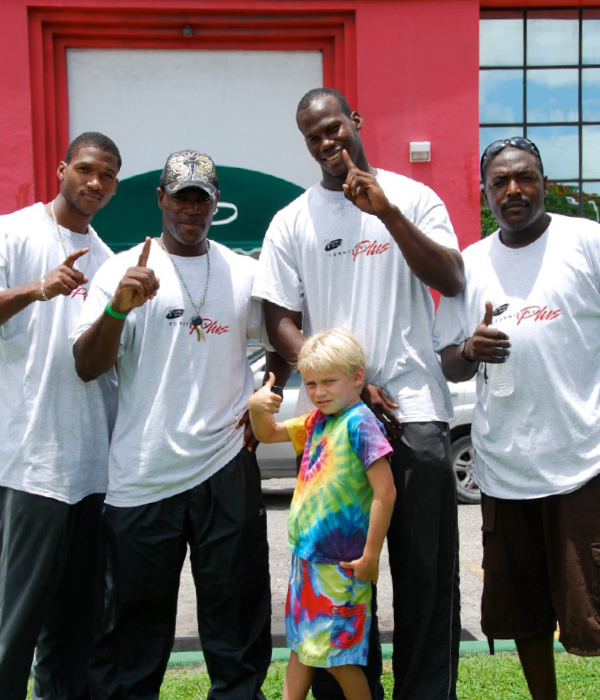 The Charity of Hope & Wilton Russell from the Street Legends Basketball Charity