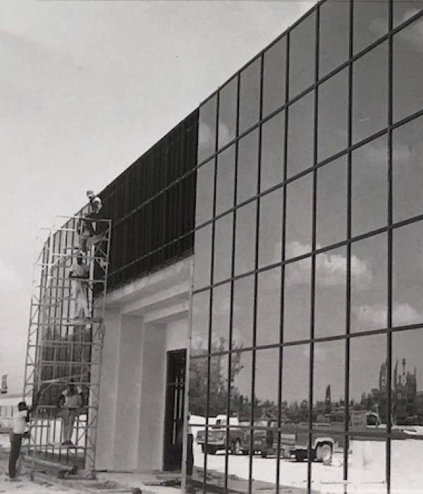 Town Center Mall, under construction | Photo Credit:  The Nassau Guardian